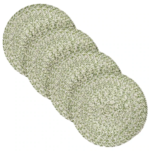 Park Designs Spice Bin Braided Mint Placemat Set of 4