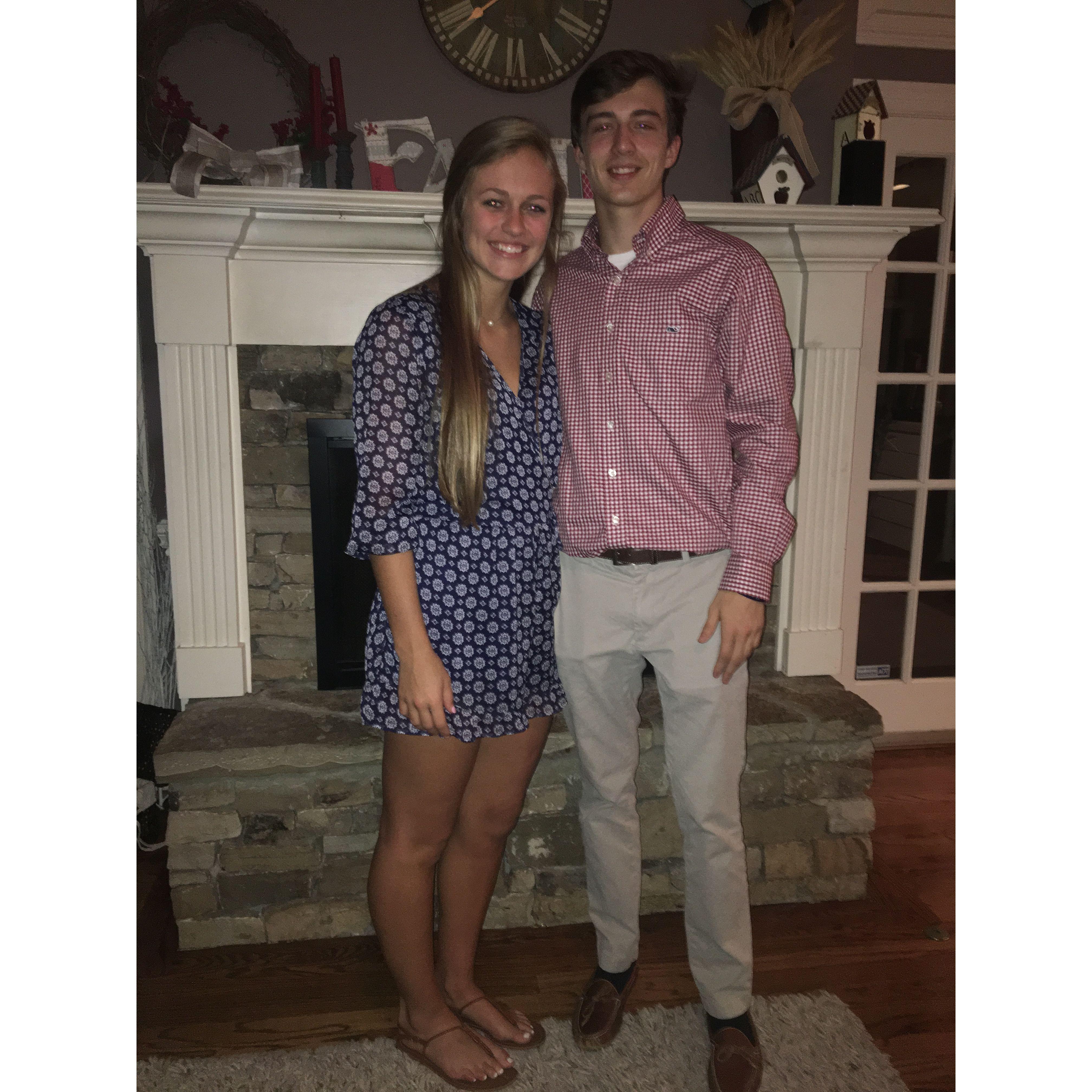 Our first official date - 4.12.17