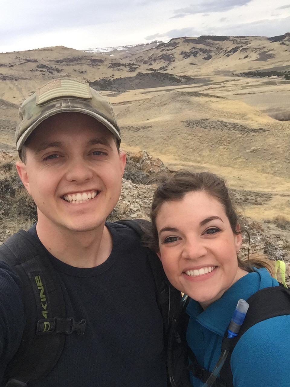 Rob put together a sweet scavenger hunt for me for Valentine's day!