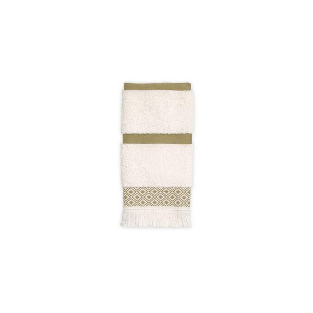 Milaka Towels Fingertip Towel In Linen