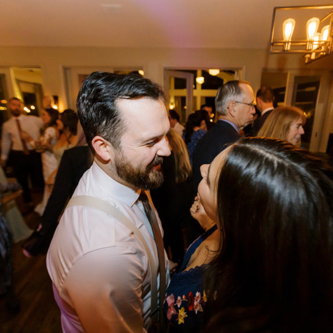 Dancing at Lenny and Kayla's wedding