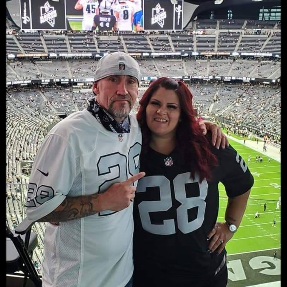 Him being a Raider fan was icing on the cake.