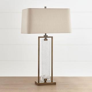 Barton Glass and Metal Table Lamp
