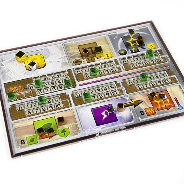 Gaming Trunk Terraforming Mars Player mat Overlays. Set of Five. Second Print Run