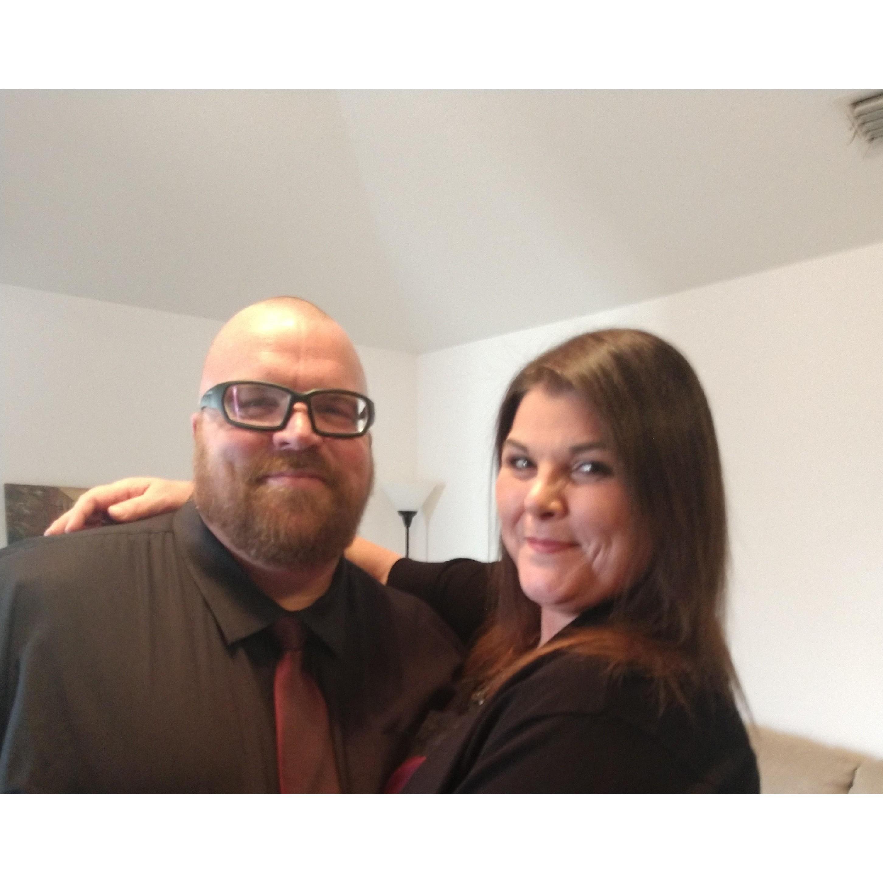 Heading to a wedding.... we're next!