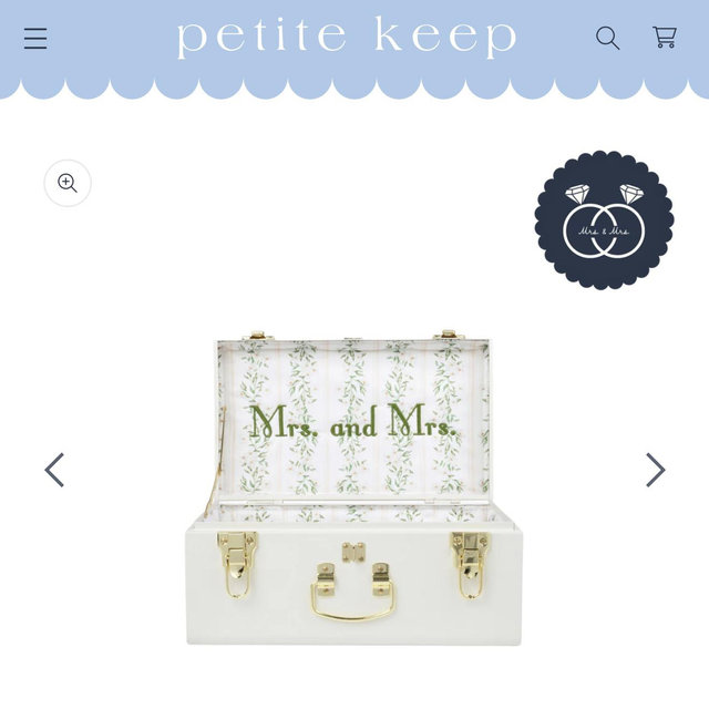 Petite Keep Mr. And Mrs. Trunk