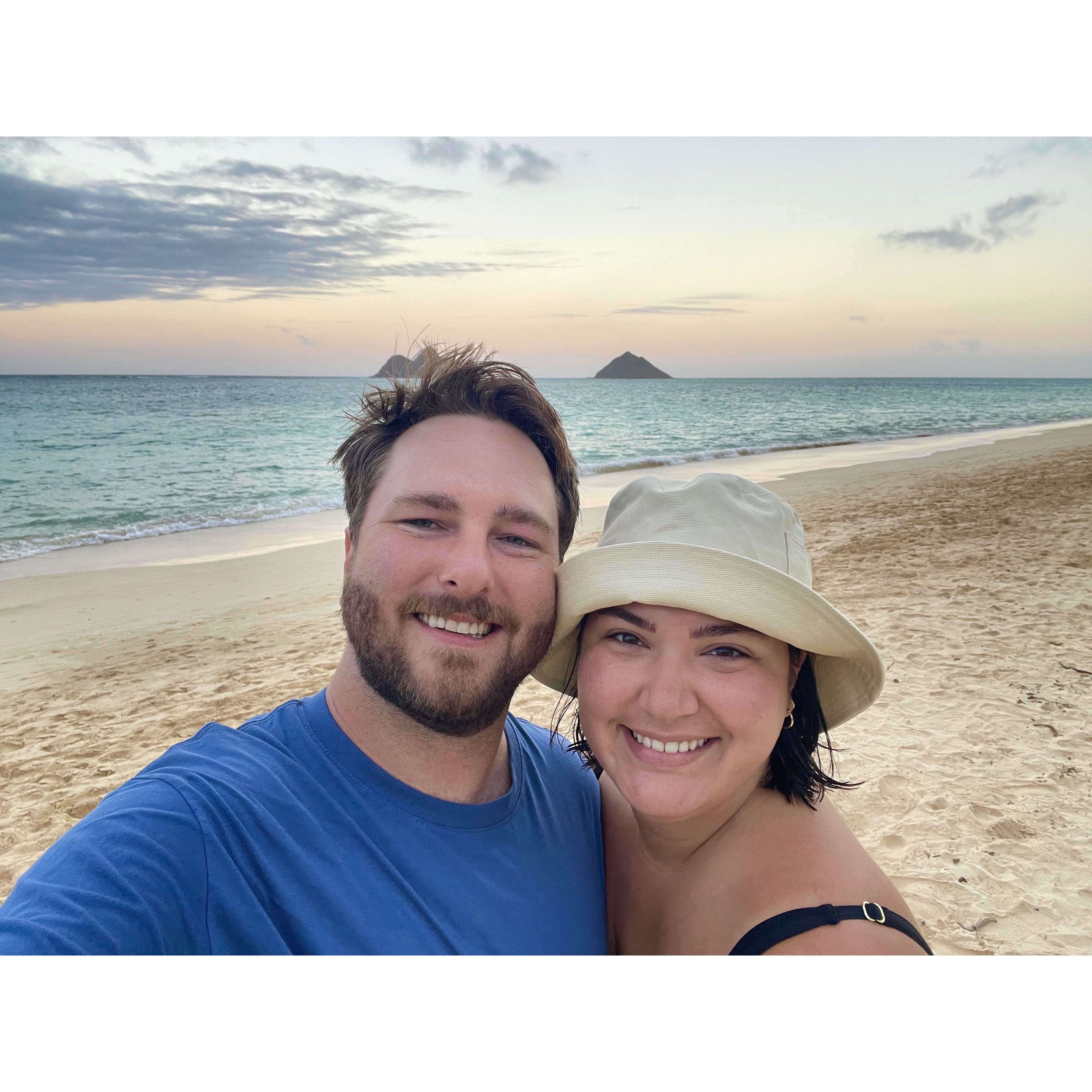 2024 - Discovered our new favorite beach in Kailua