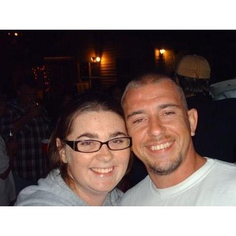 Quincy and Deanna's first photo together on New Year's Eve 2008!