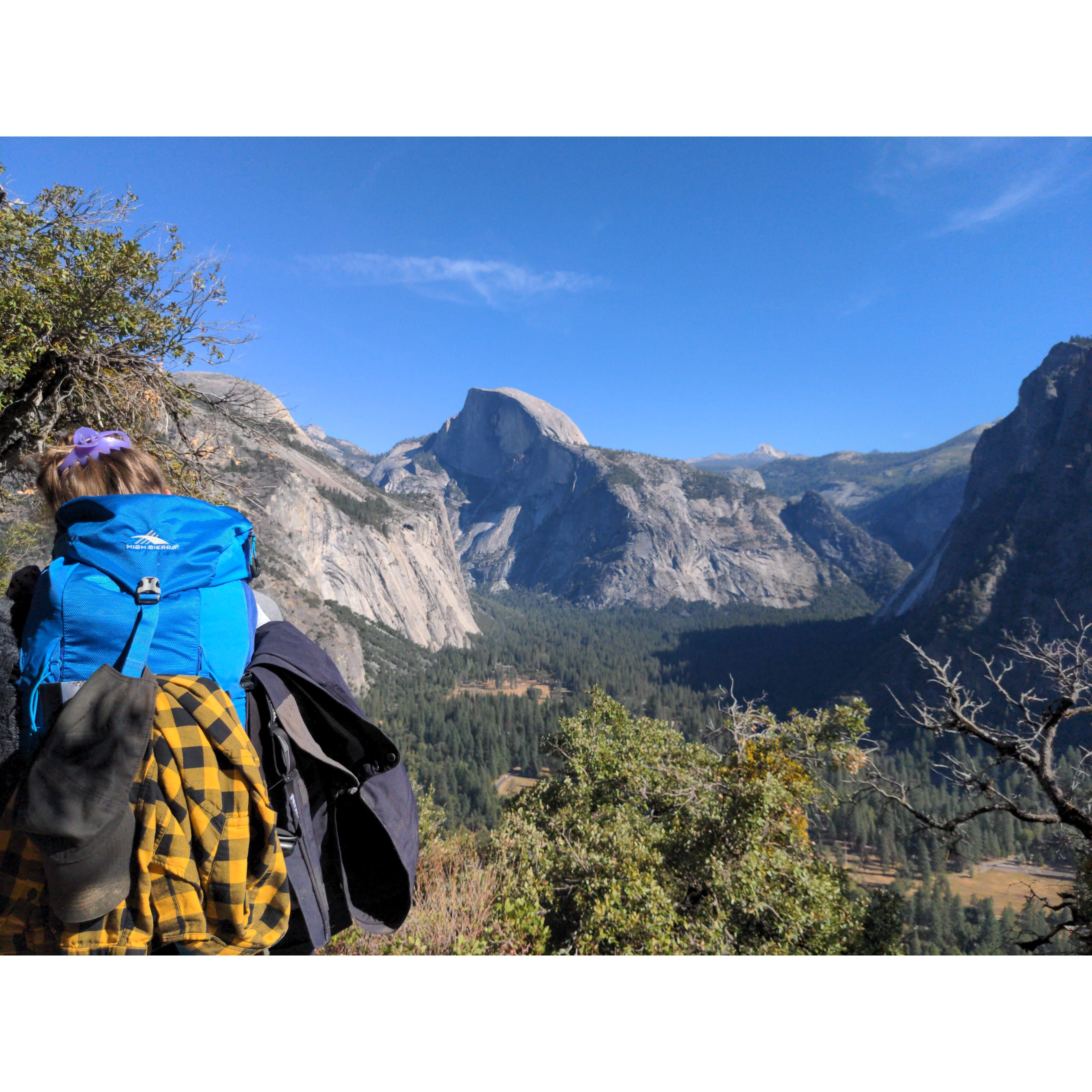 Yosemite National Park; Backpacking trip