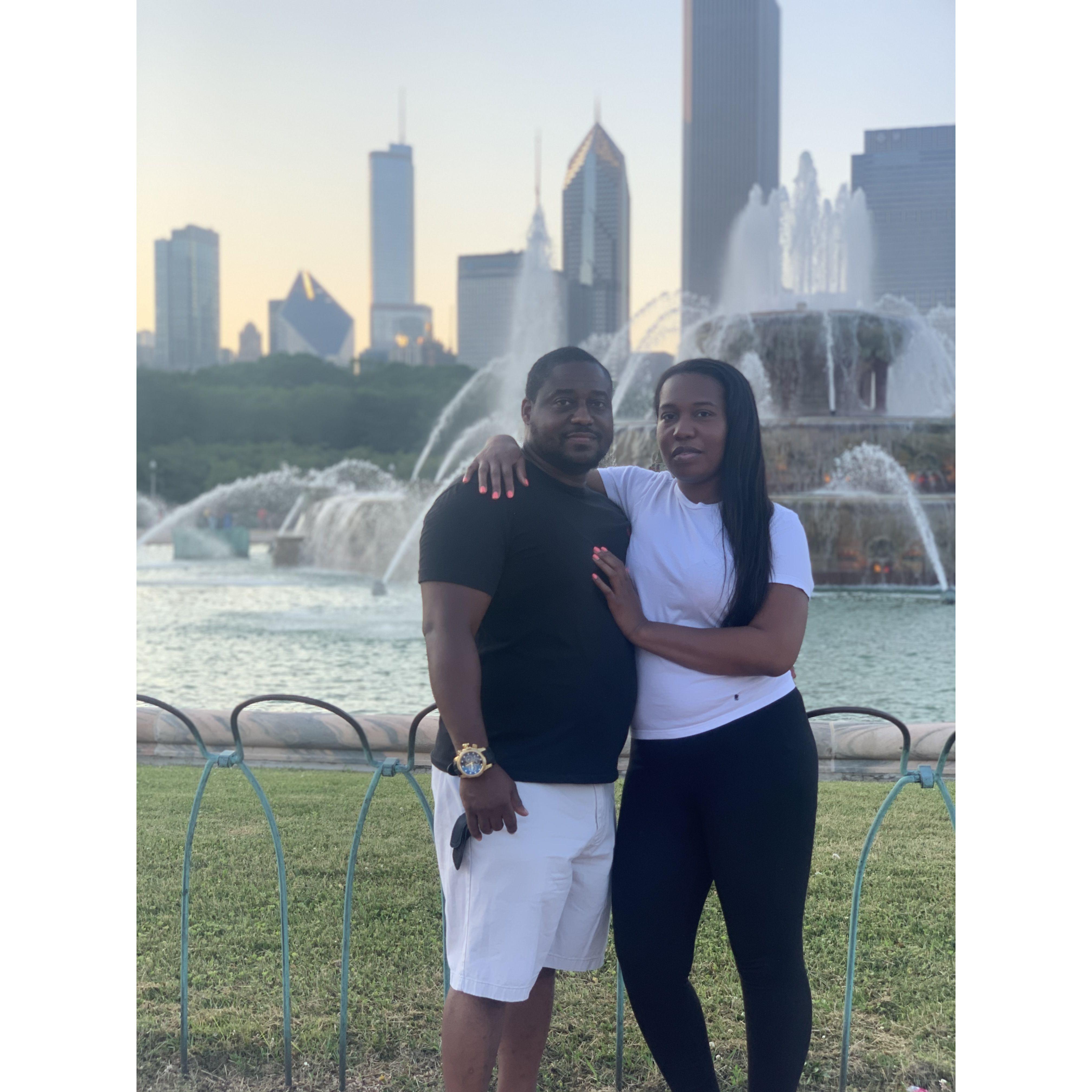 Took him home to Chicago... He loved it