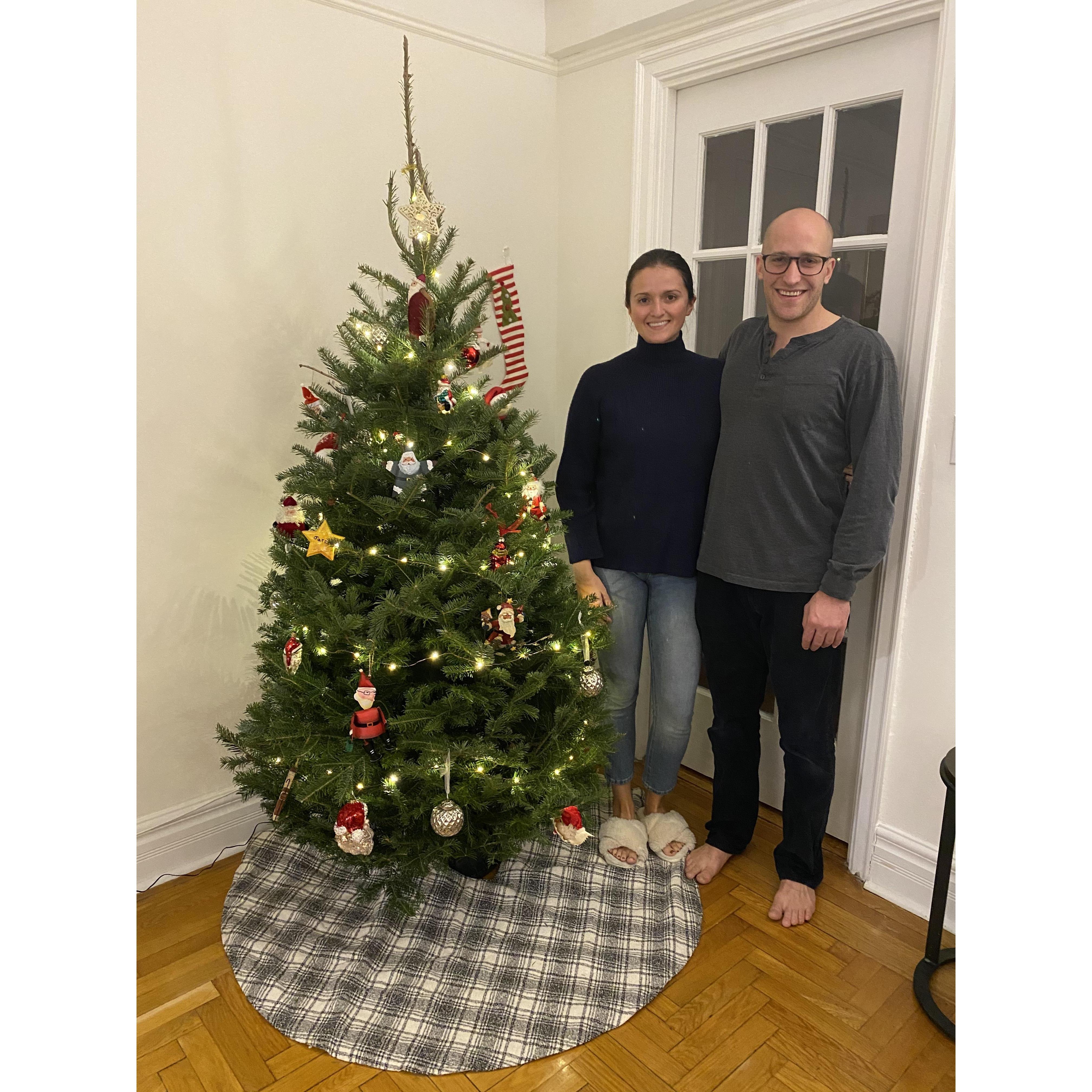 Our first Christmas on the Upper West Side