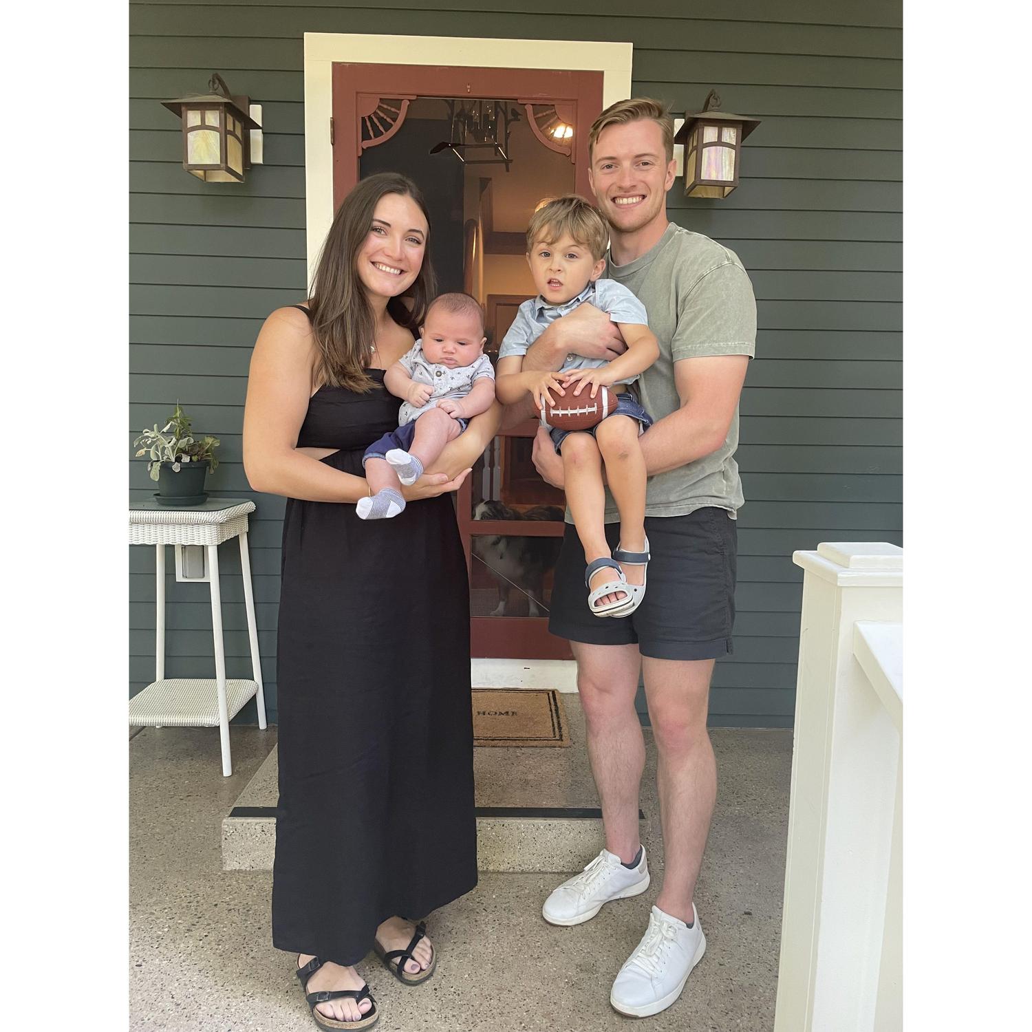 Michigan Summer Family Vacation with our favorite nephews (and ring bearers) Elijah and Paul 2023