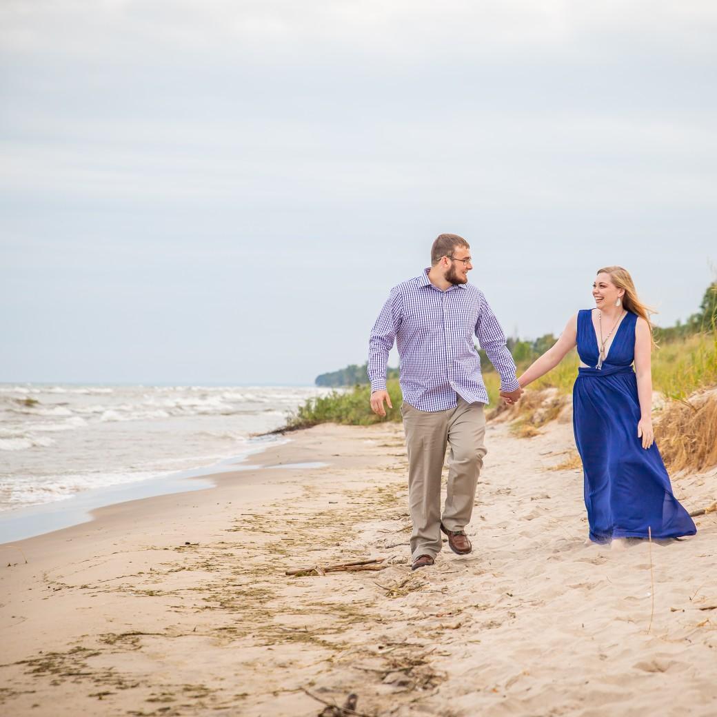 Taylor and Nathan engagement photos. September 9, 2019