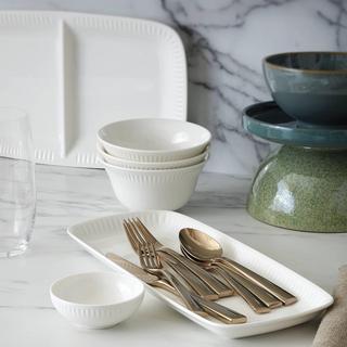 Profile Hors d'oeuvres Tray & Dip Bowl Set