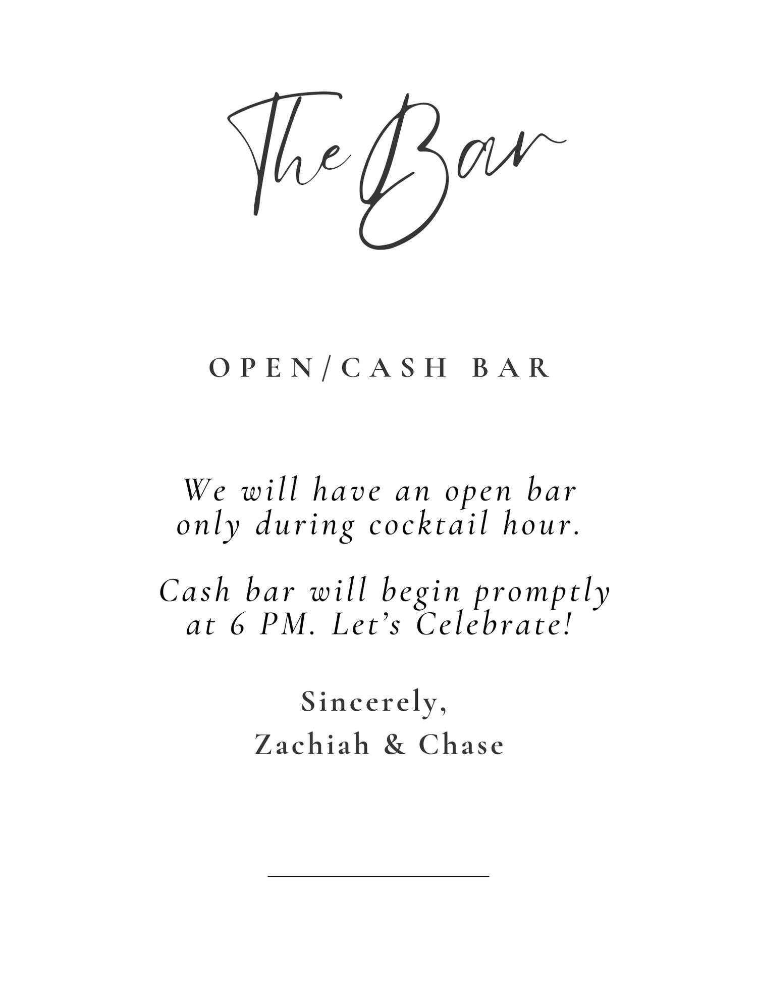 The Wedding Website of Zachiah Massey and Chase Sledge