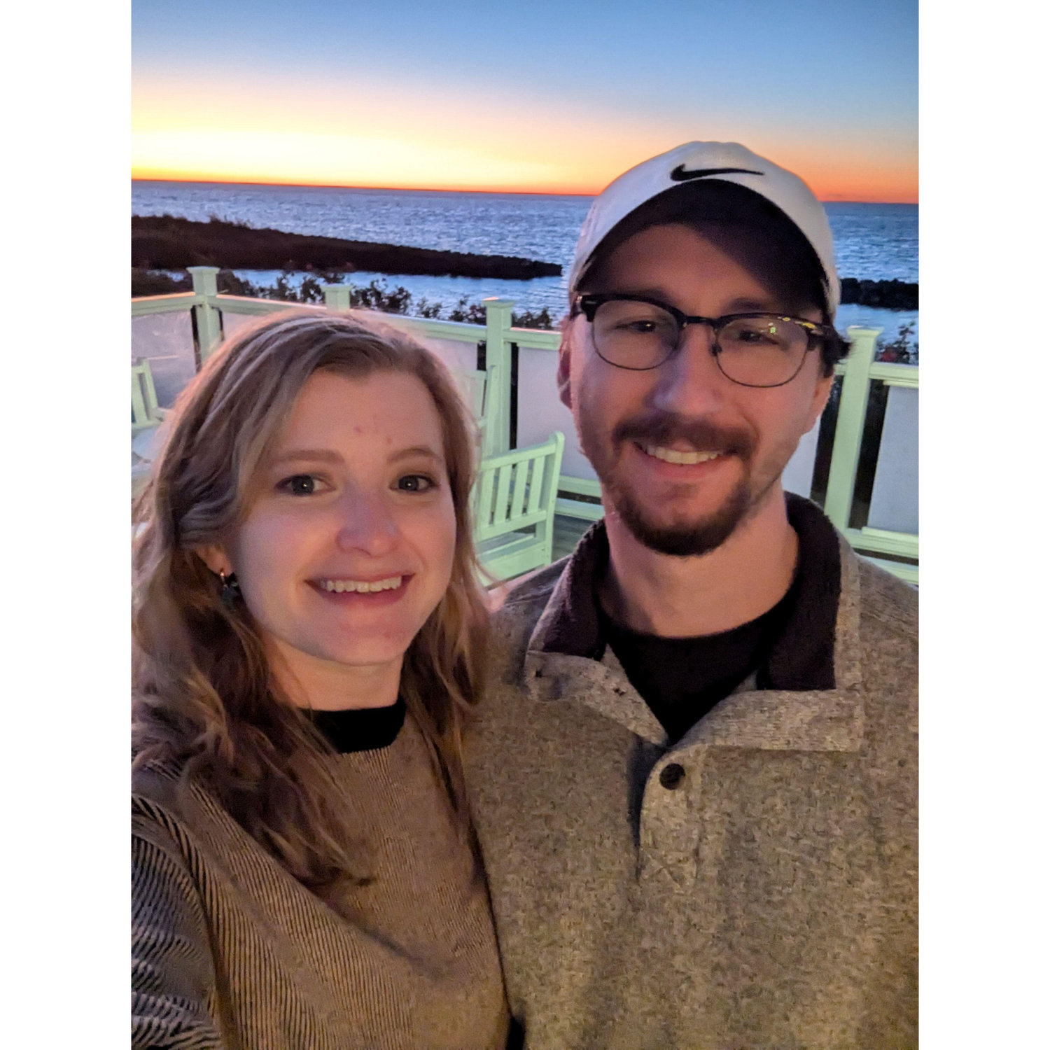 Photo from our 1 year anniversary dinner
