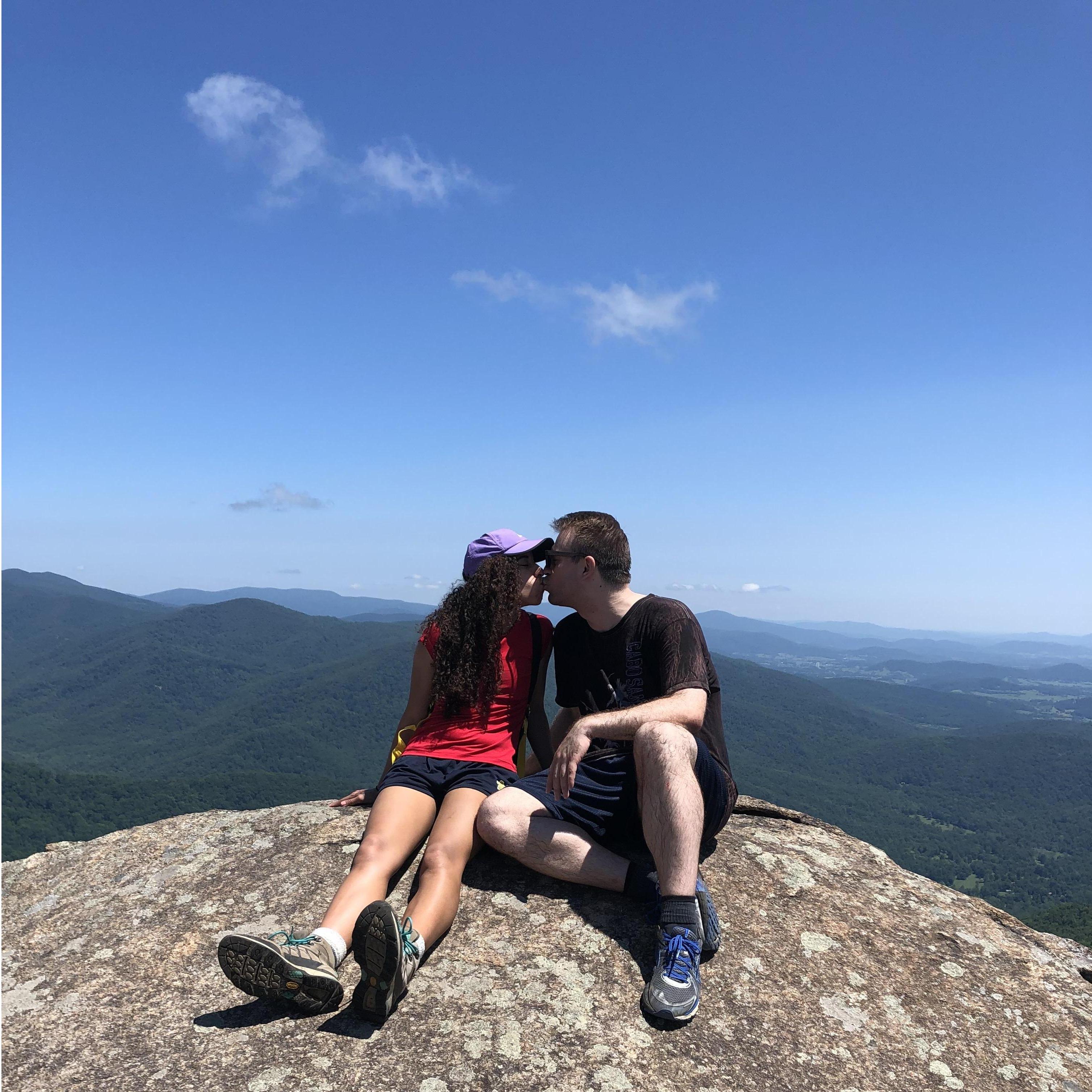 Old Rag Mountain, Shenandoah National Park, July 2019.