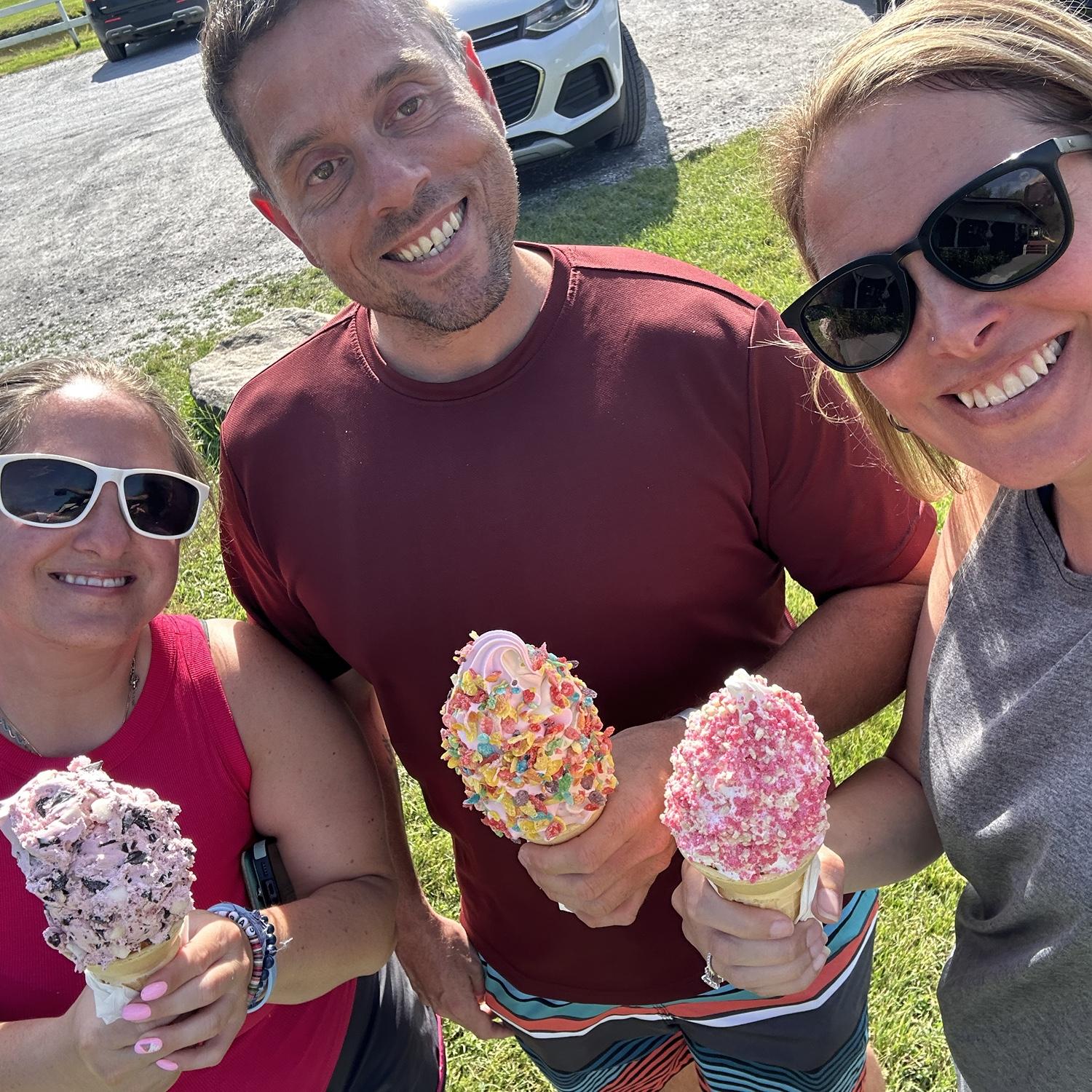 First of many creemees at Devyn's this summer!
West Swanton, VT