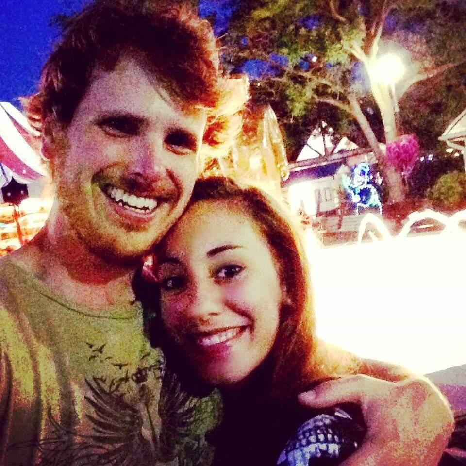 Our first ever picture together