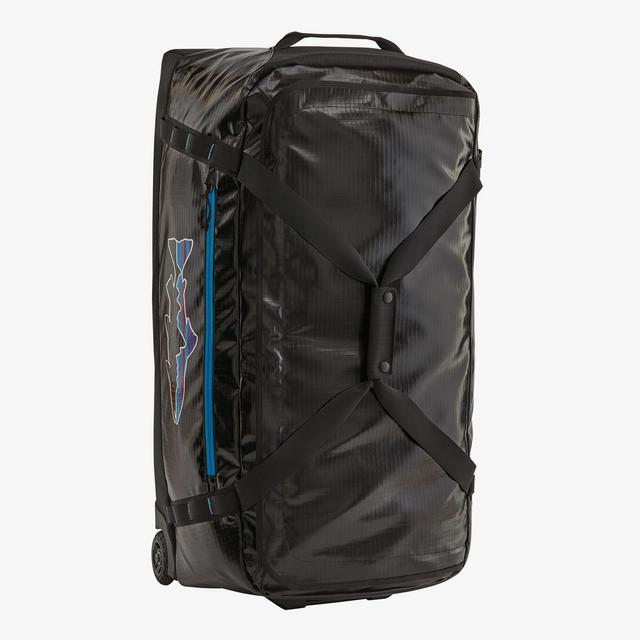 Black Hole® Wheeled Duffel Bag 100L {BLACK W/ FITZ TROUT)