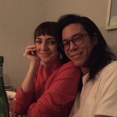 The first photo of us ever taken, Thanksgiving 2015
