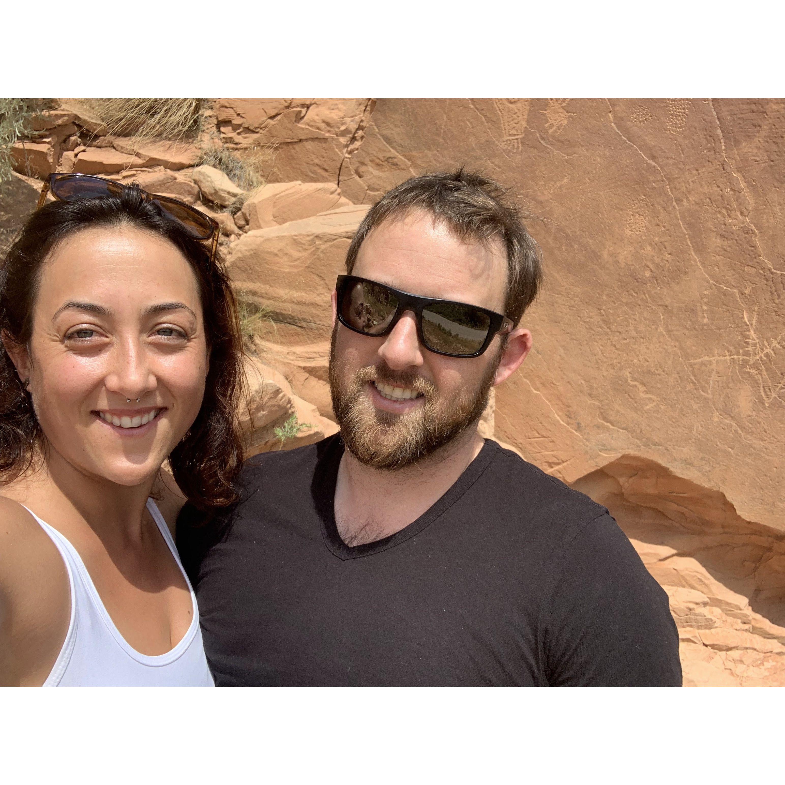 our first real selfie