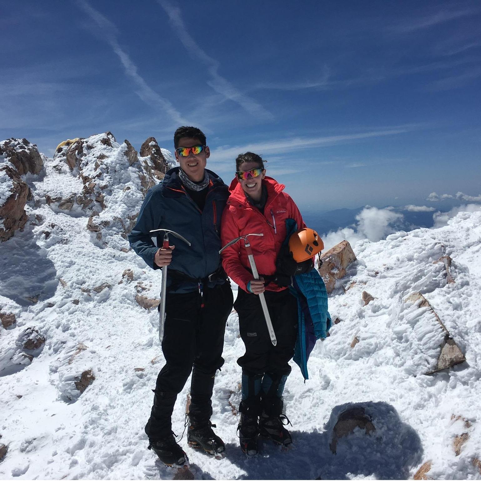 At the Summit of Mt. Shasta (May 2018)