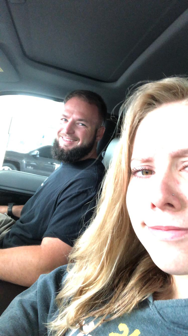 Devin taking Sara to school.... We had lots of donuts this year! 
2019