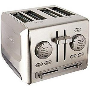 Cuisinart CPT-180 Metal Classic 4-Slice Toaster, Brushed Stainless