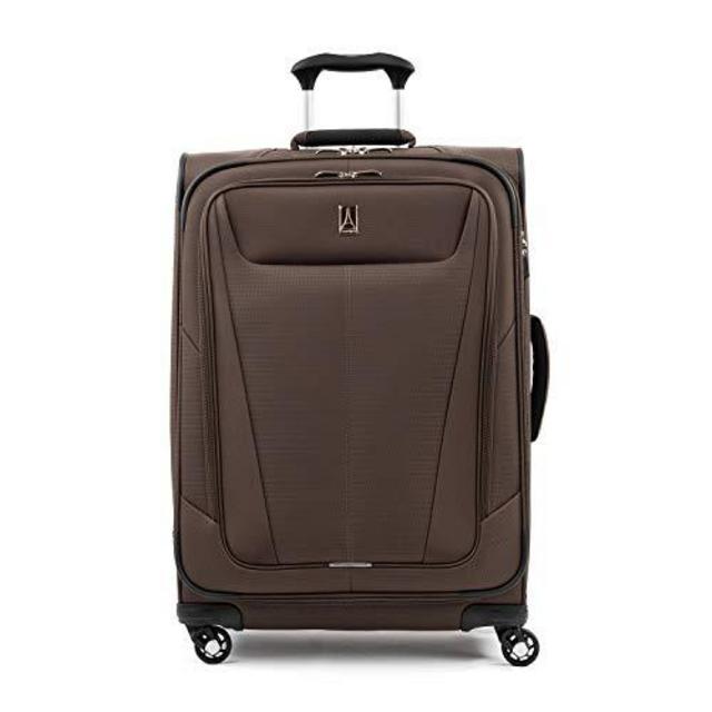 Travelpro Maxlite 5 Lightweight Checked Medium 25" Expandable Softside Luggage Mocha, 25-inch