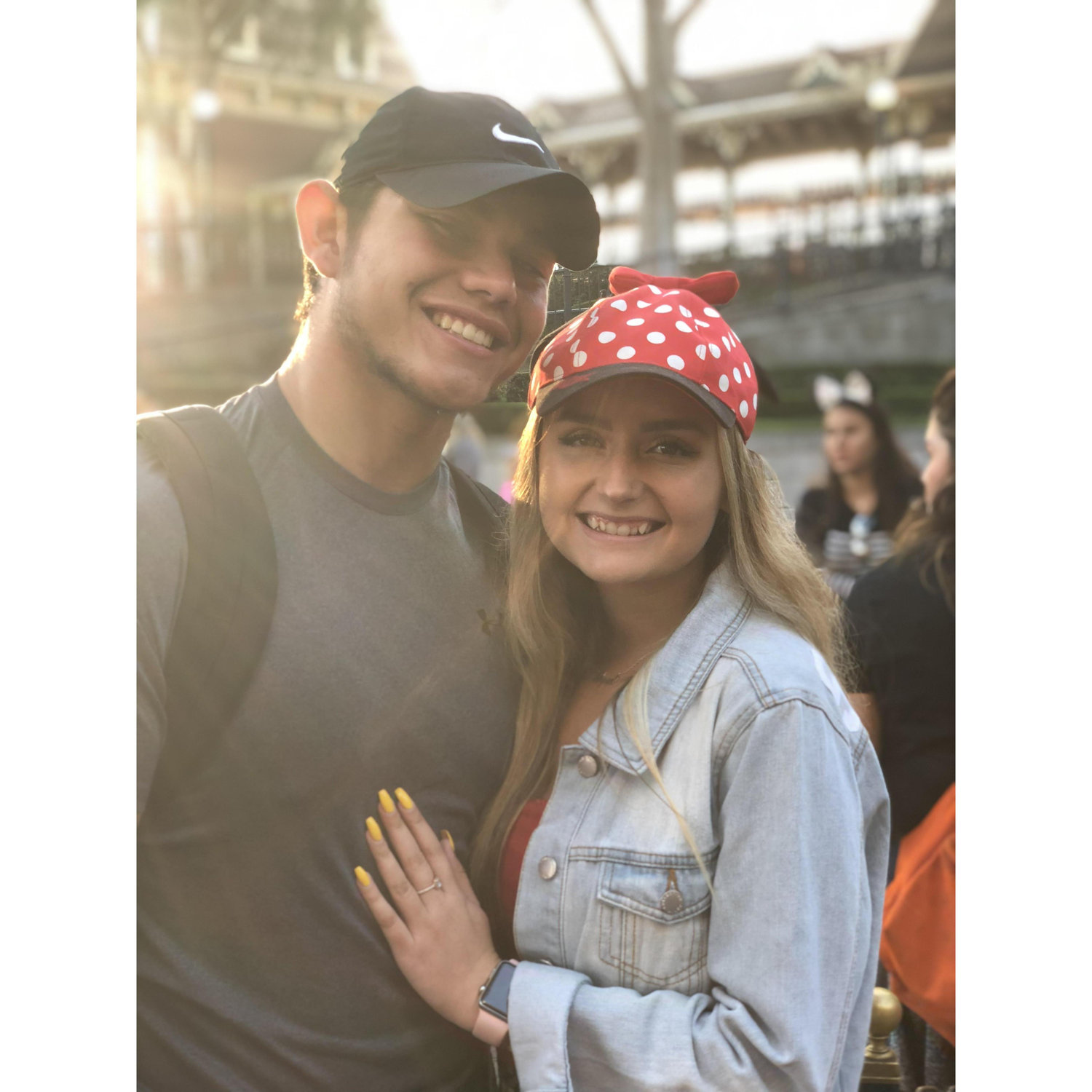 Our one year anniversary. October 25, 2018.
