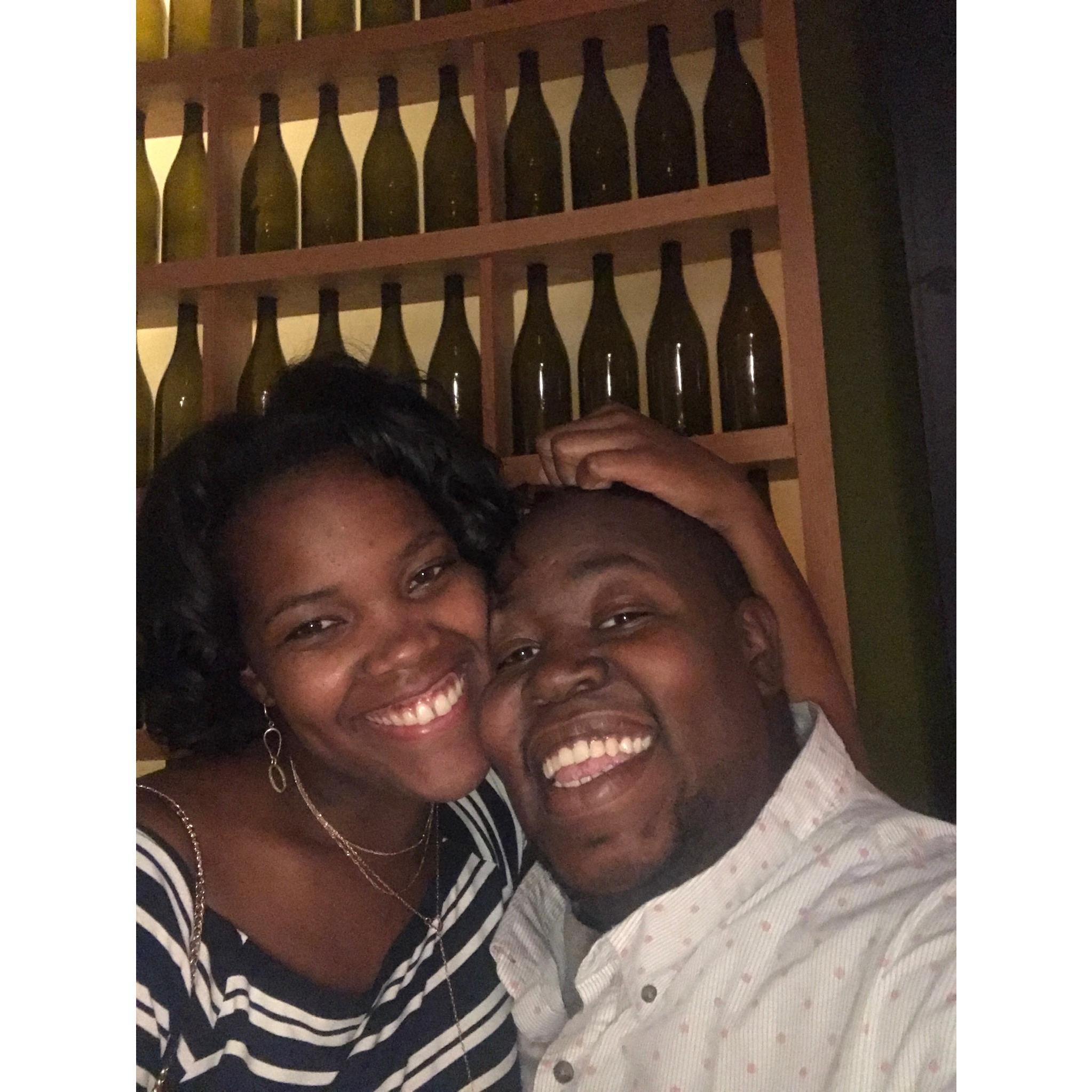 After an MPG concert. Three of Kara’s all time favorite artists. Honey surprised me with tickets a couple months ahead of the show and I flipped! Best show ever! At City Winery.