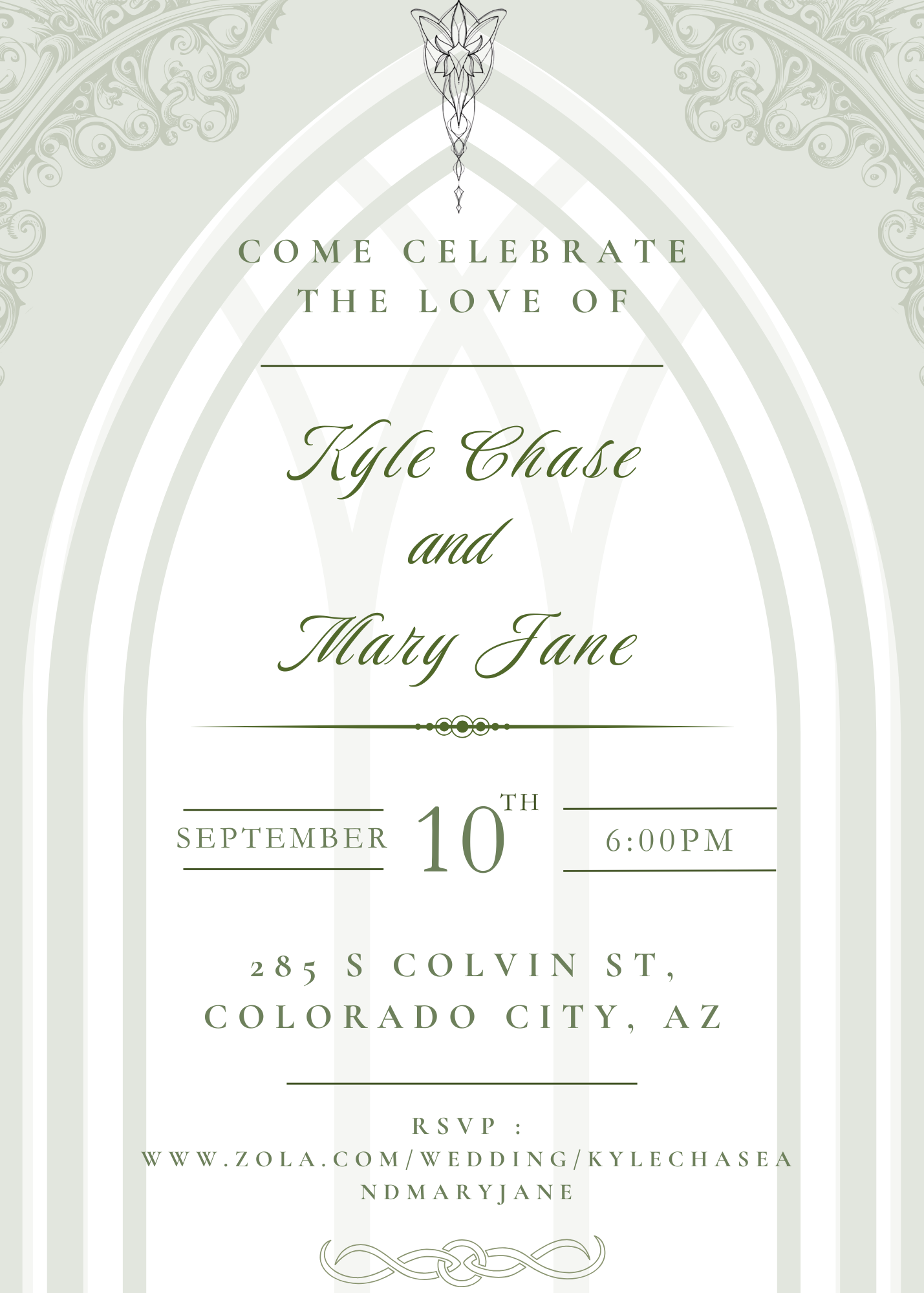 The Wedding Website of Mary Jane Timpson and Kyle Chase Dockstader