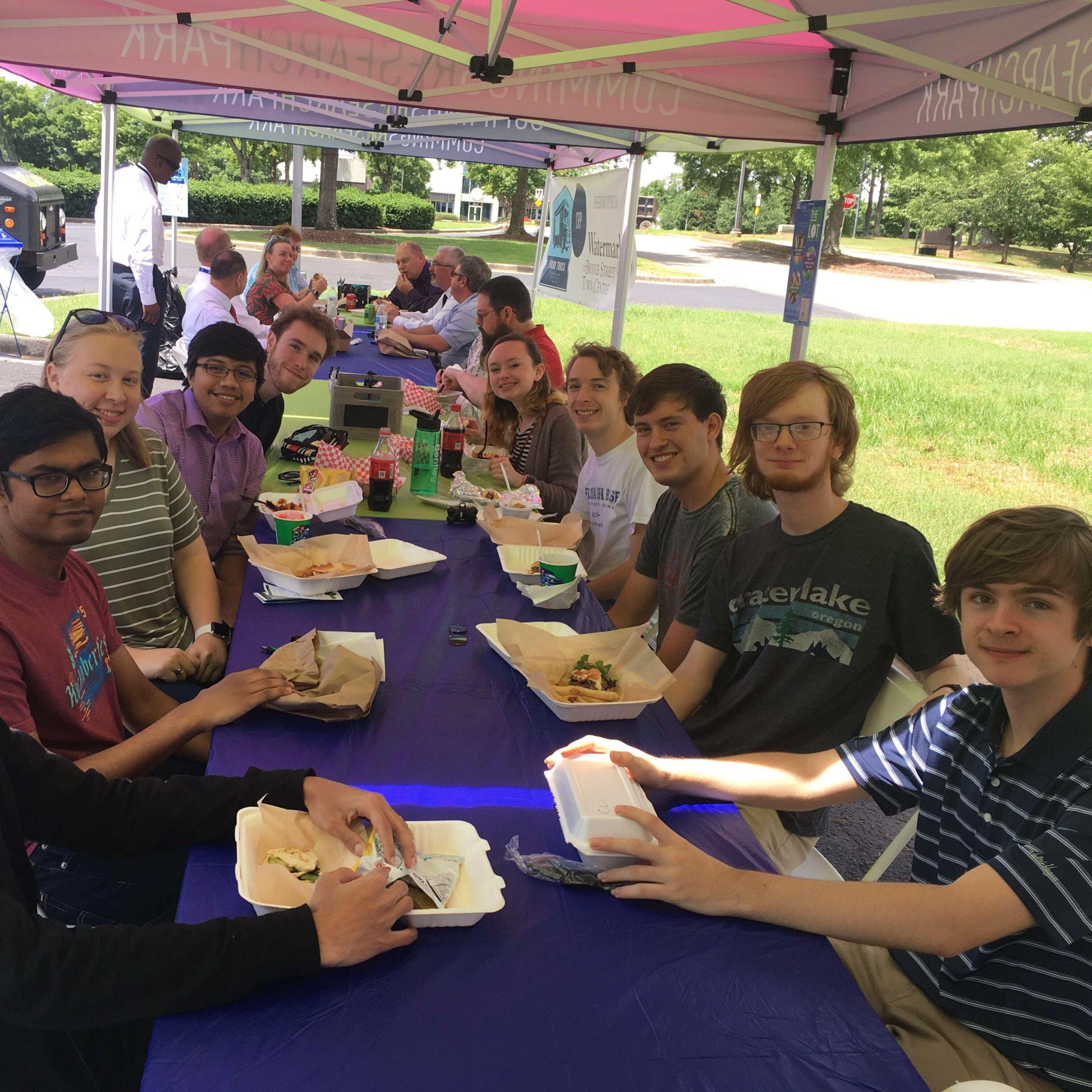 Our first picture that I can find! The 2019 intership was fun as hell! (6/14/2019)