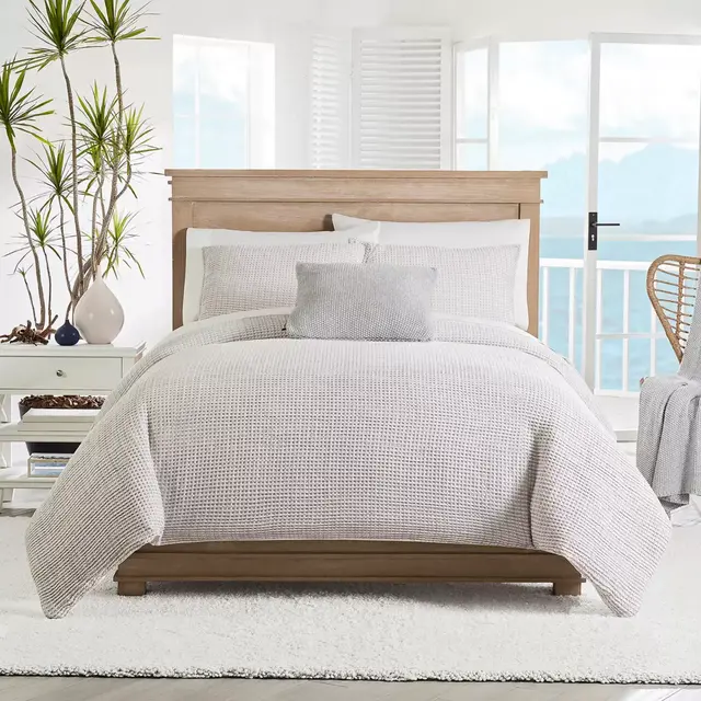 UGG® Olivia 3-Piece King Duvet Cover Set in Seal Grey