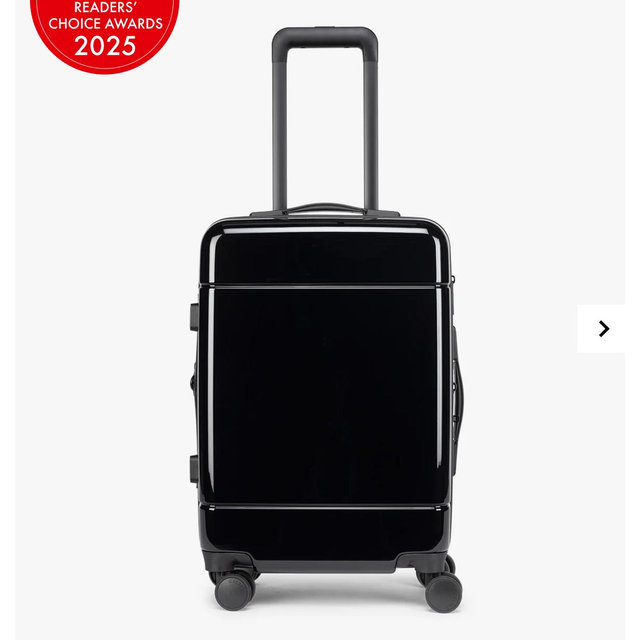 Hue Carry-On Luggage - Glazed Black