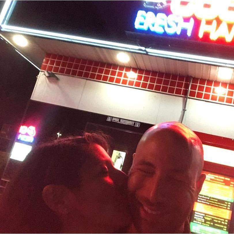 Our first photo together when Matt visited Katie in NC while she was working at the American Dance Festival, 2016