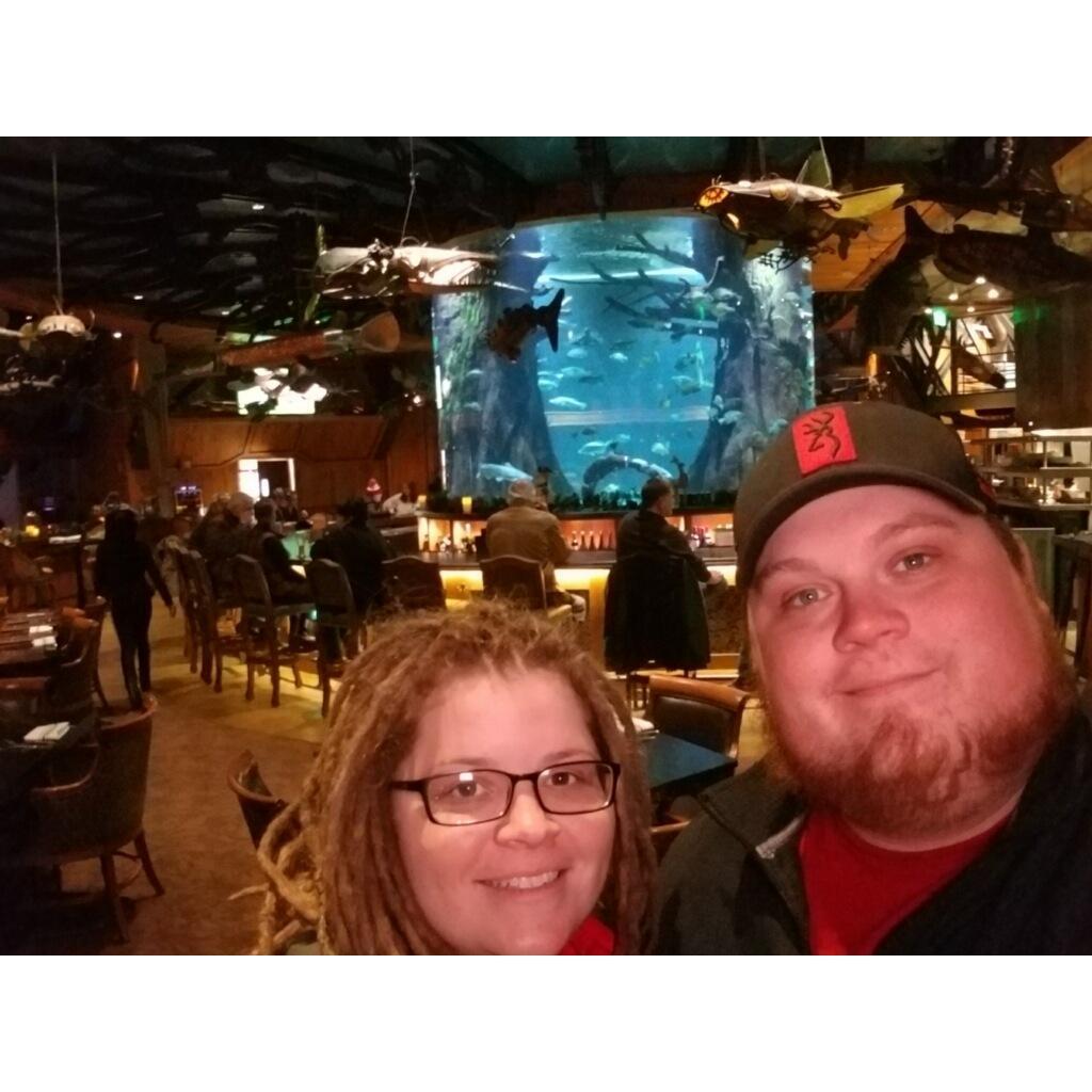Part of the largest Bass Pro store (in Memphis)
