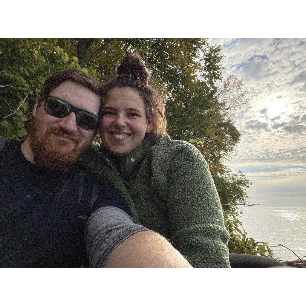 Hanging out on a tree