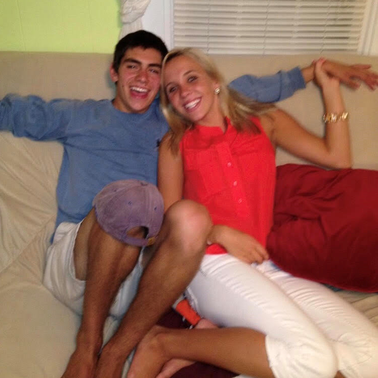 Our very first photo taken together in August 2012