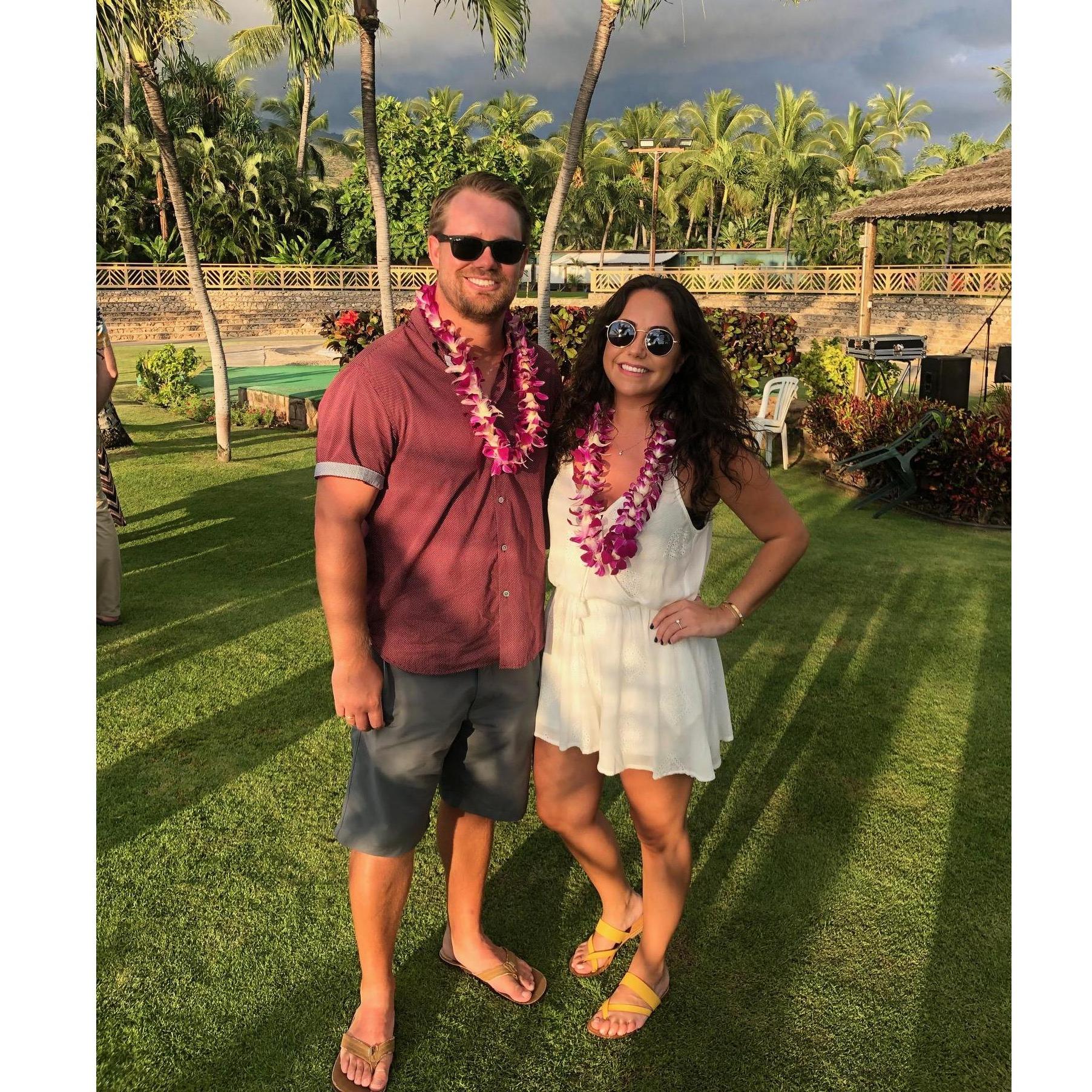 Visiting the Matron of Honor and Best Man in Honolulu, Hawaii!