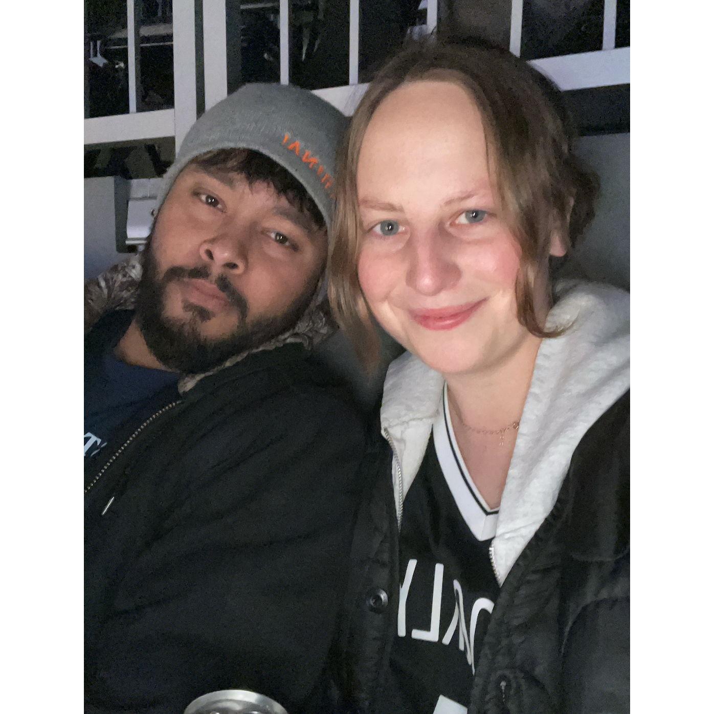 At a Brooklyn Nets Game
