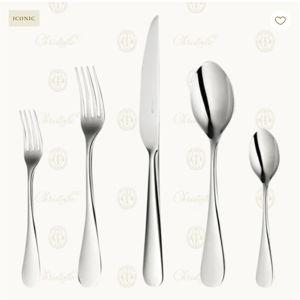 Christofle 5-Piece Stainless Steel Flatware Set Origine