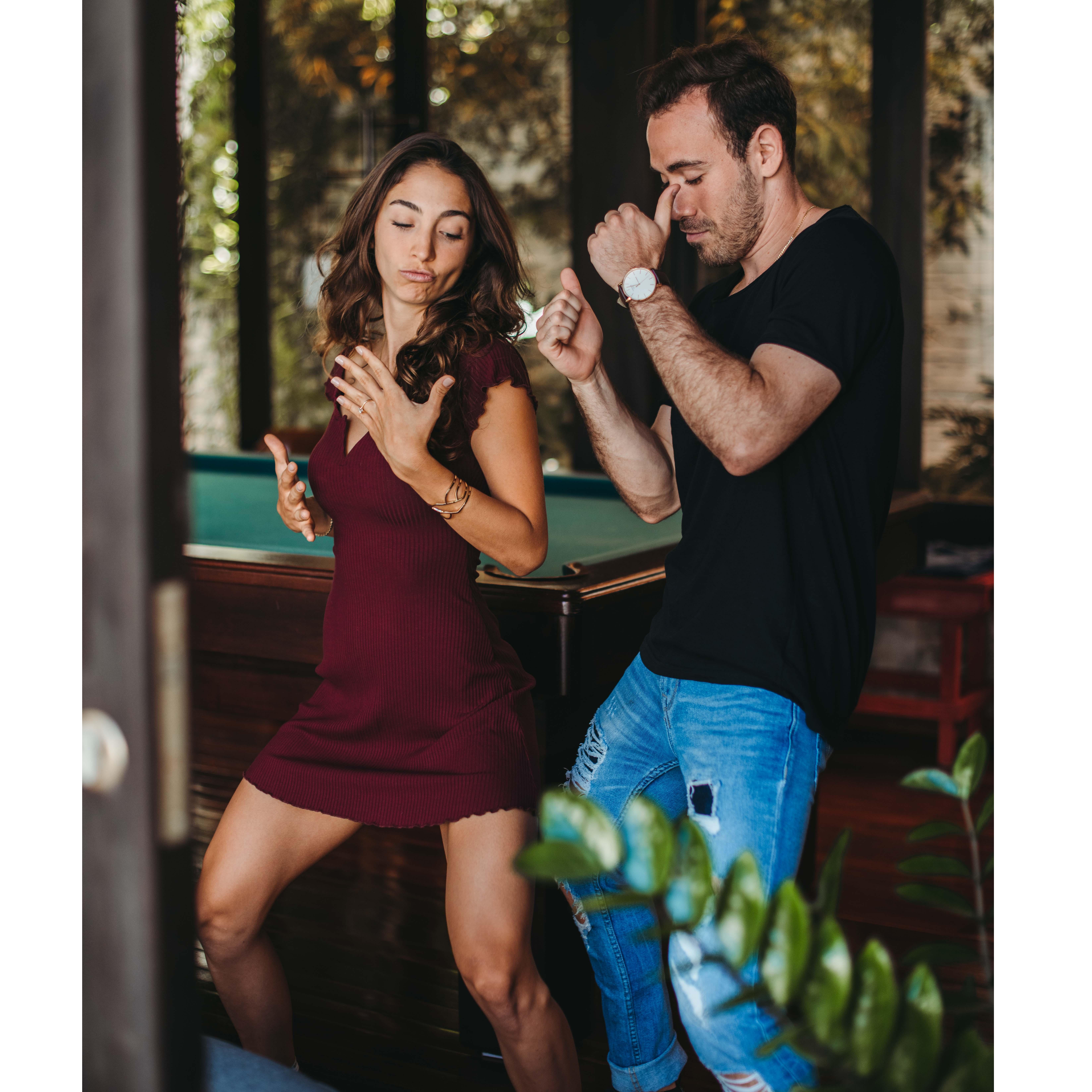Engagement Dance Party