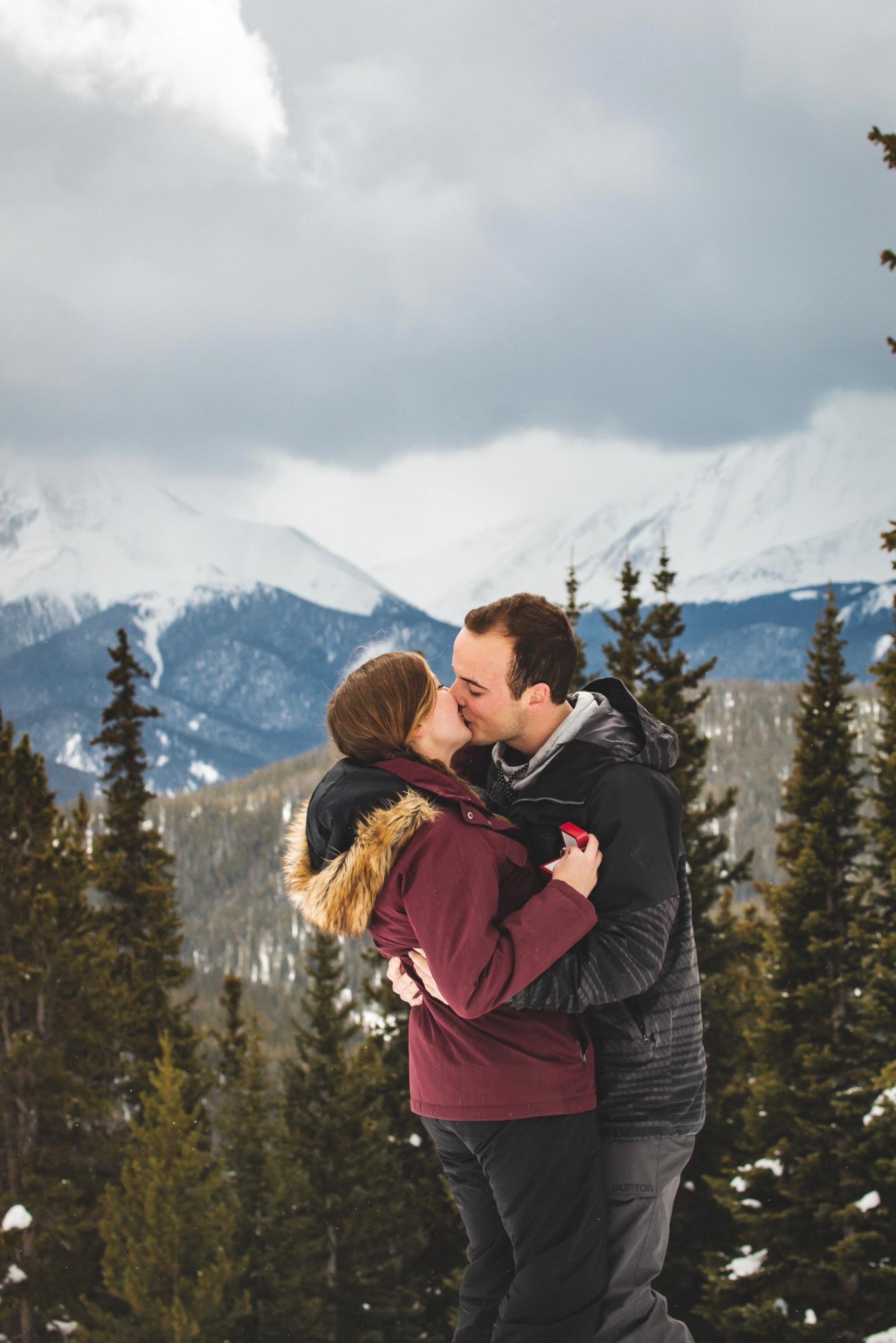 She said yes!