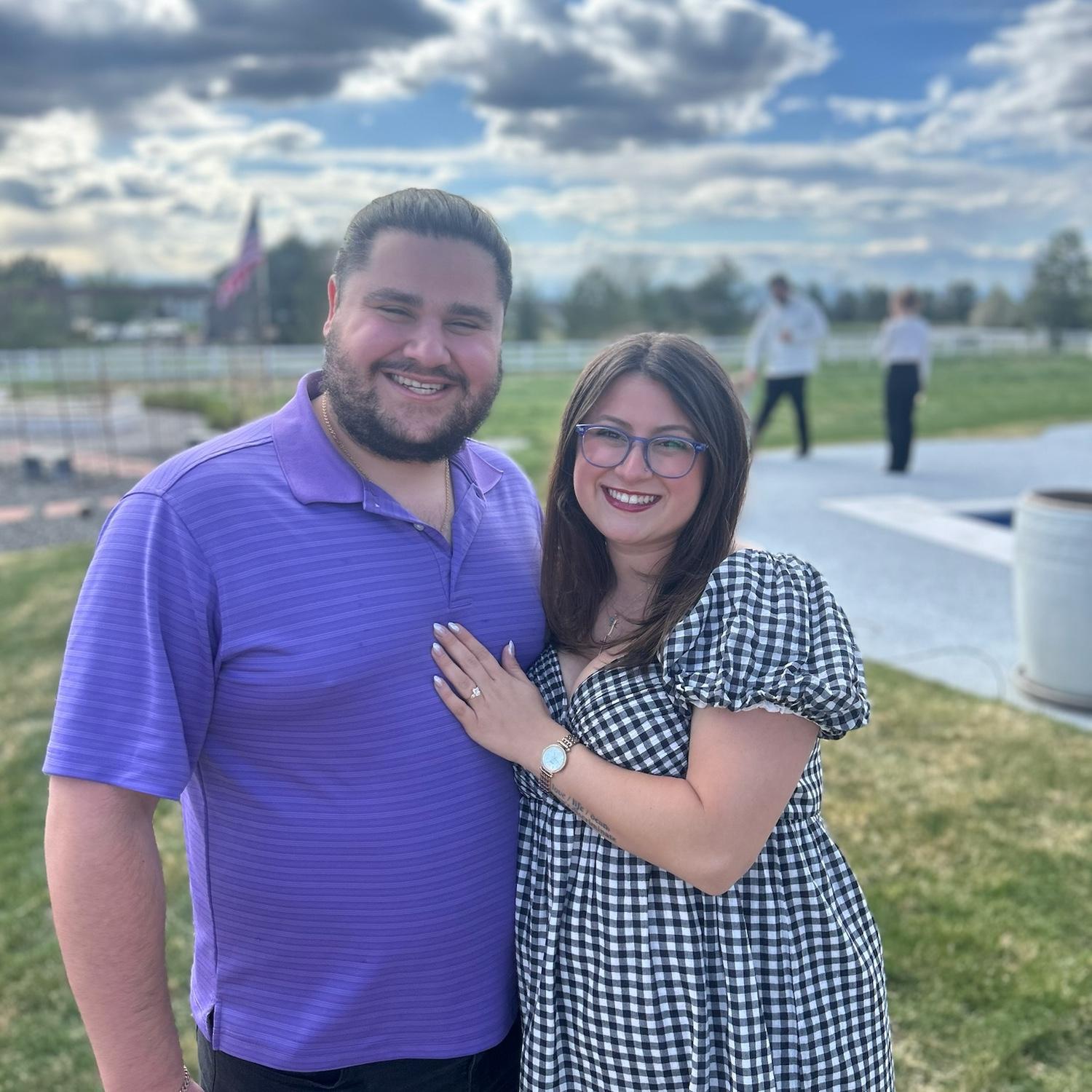 We got to celebrate our engagement alongside Jesus' Ressurection!