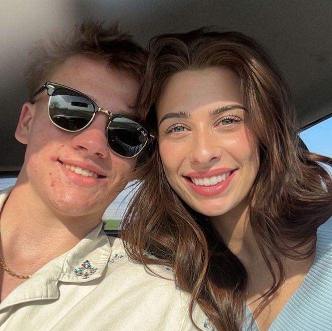 Jacob and Audrey's first date after moving into their current apartment.