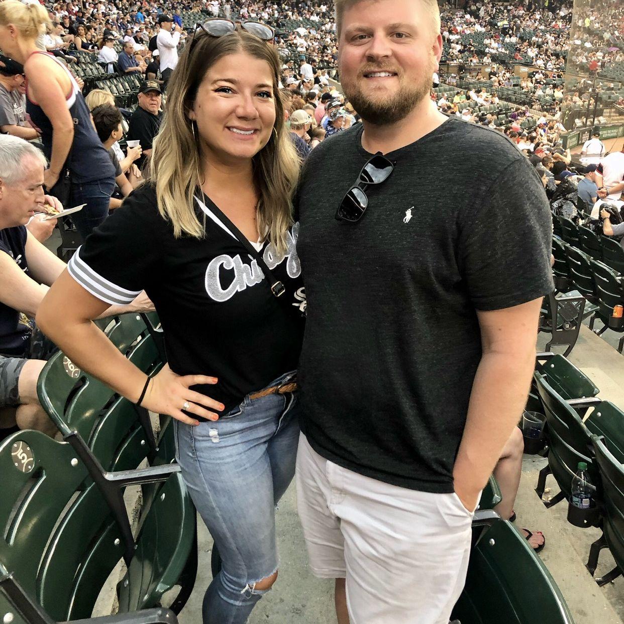 Alex's first White Sox games! Baseball games are one of our most favorite things to do together.