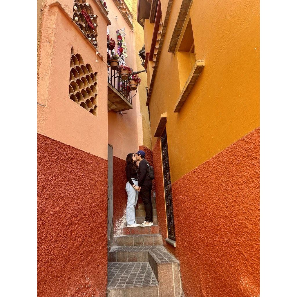 Taken at el Callejon del Beso in the city of Guanajuato in Mexico