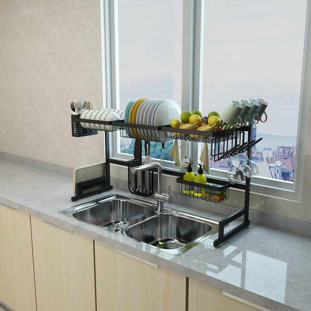 eModern Decor 2 Tier Dish Rack